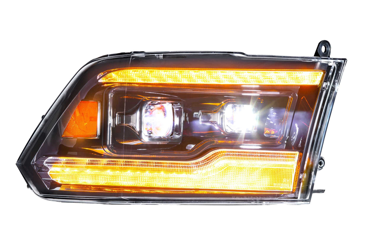 Morimoto XB LED Headlights – Dodge Ram (2009–2018) | Amber DRL | Set