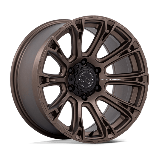 Black Rhino Diamondback BR020 Wheel – 18x9 | 6x135 Bolt Pattern | +12 Offset | Burnt Bronze