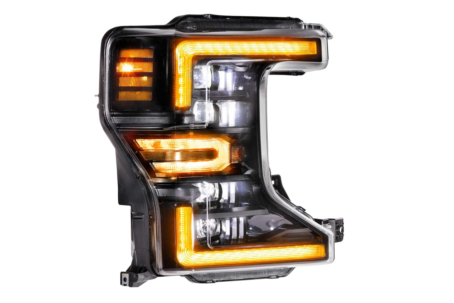 Morimoto XB LED Headlights – Ford Super Duty (2020–2022) | Amber DRL | Set