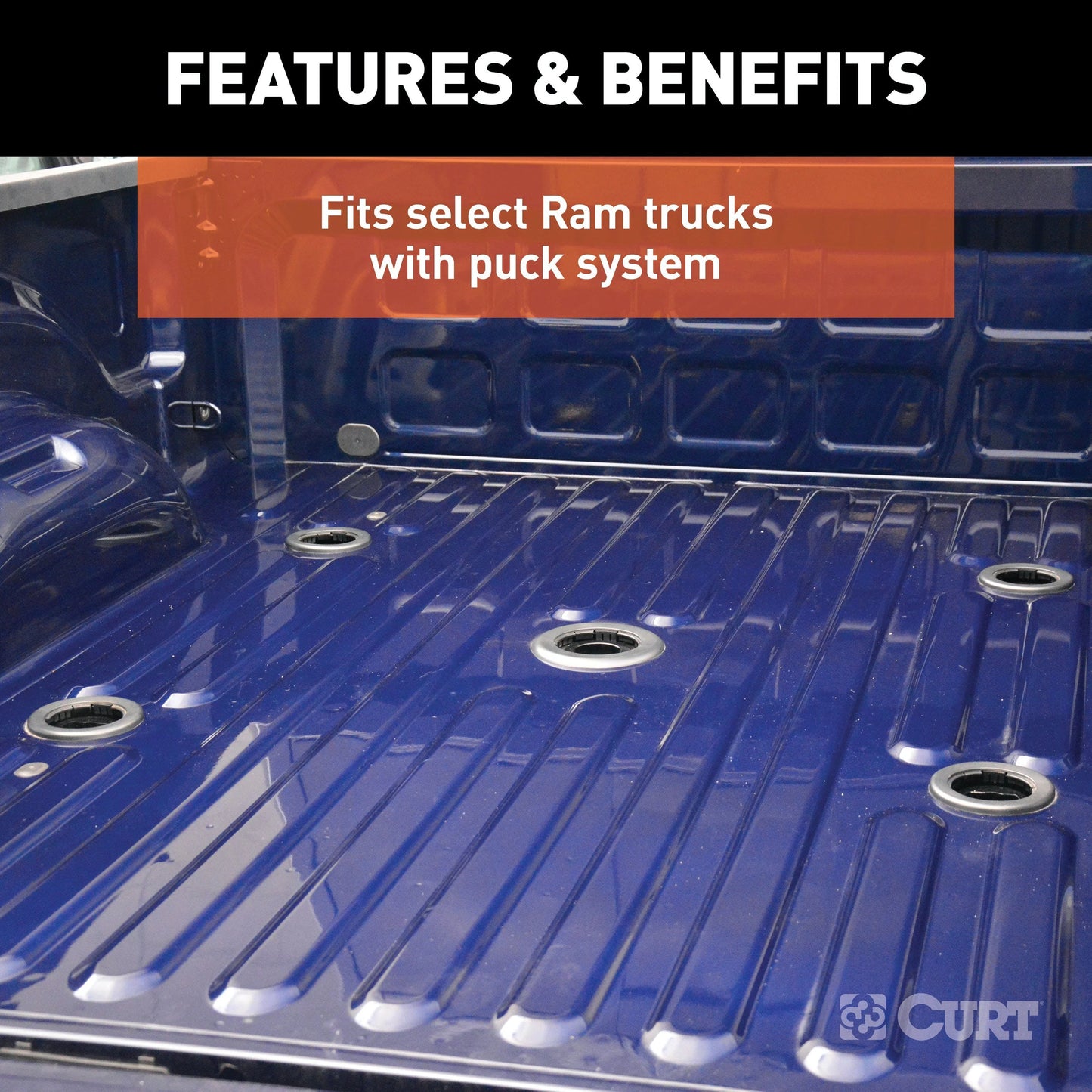 CURT E16 5th Wheel Hitch for Ram 2500/3500 (2013–2025) – SKU: CUR-16041