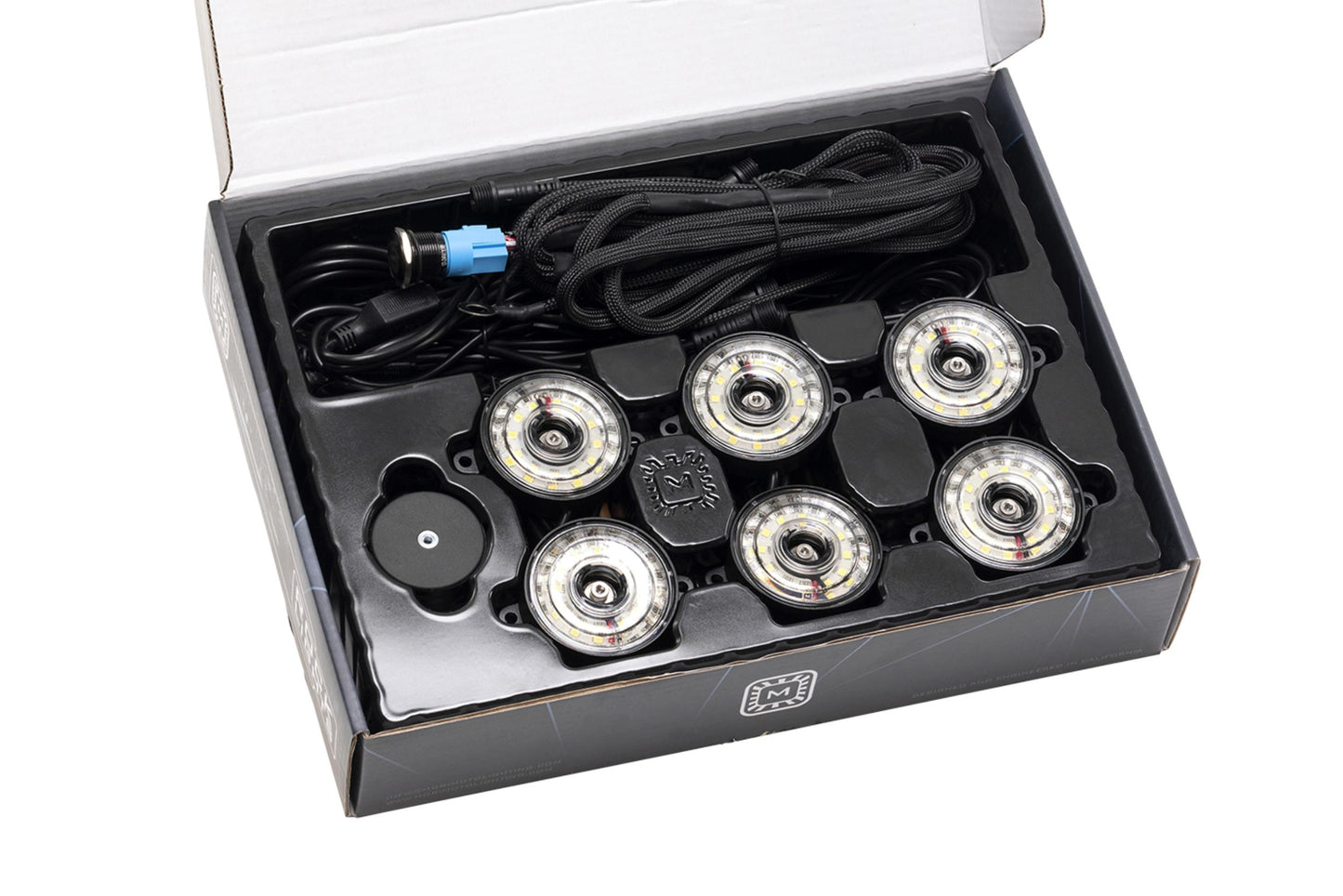 Morimoto XRL10 Rock Light Kit – White LED – 6 Pack