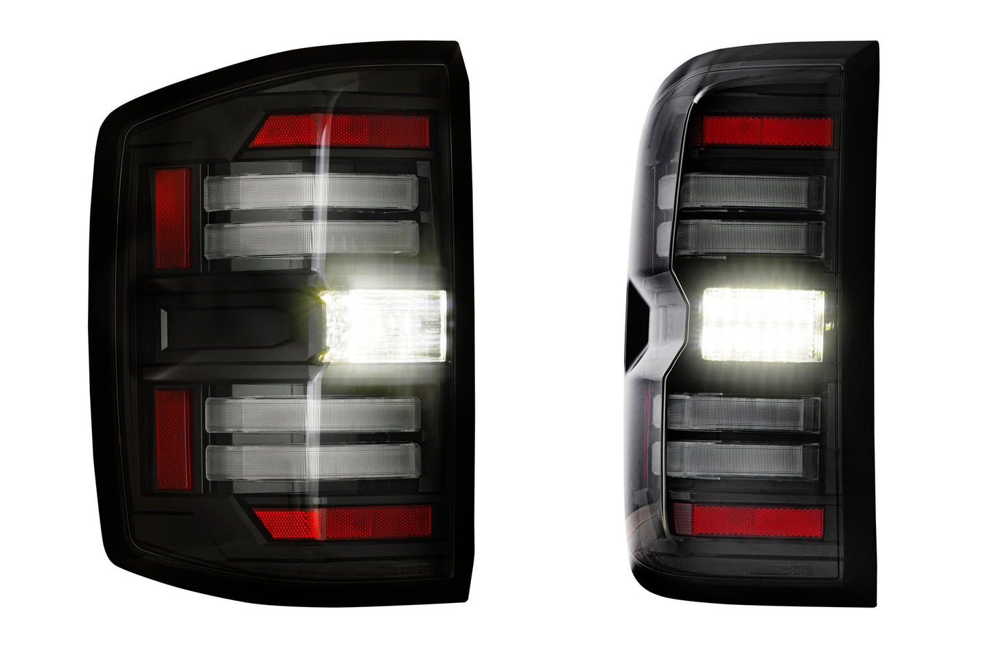 Morimoto XB LED Tail Lights – Chevrolet Silverado (2014–2019) | Smoked Lens | Set