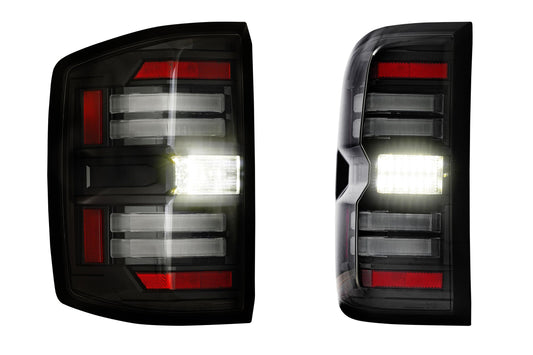 Morimoto XB LED Tail Lights – Chevrolet Silverado (2014–2019) | Smoked Lens | Set