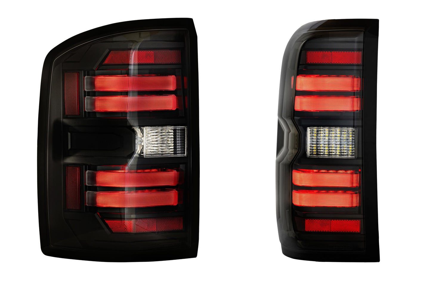 Morimoto XB LED Tail Lights – GMC Sierra (2014–2018) | Smoked Lens | Set