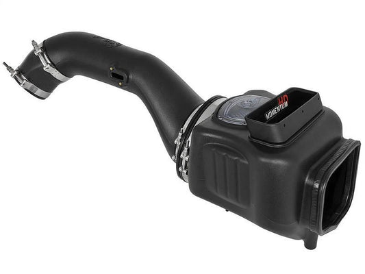 aFe Power Momentum HD Cold Air Intake System w/ Pro 10R Filter for 2017–2019 Silverado/Sierra HD 6.6L L5P Duramax – AFE-50-74008