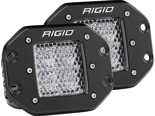 RIGID D-Series PRO Dually 60° LED Lights – Set of 2 – RIG-212513
